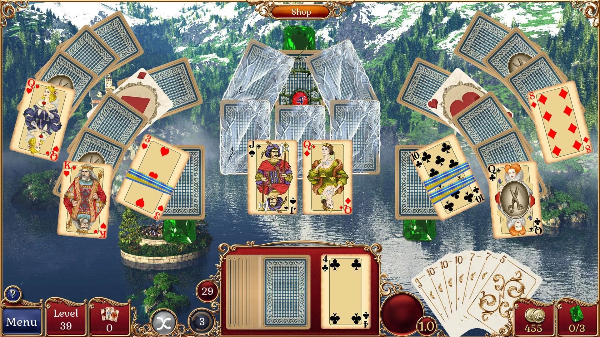 Изображение игры: Jewel Match Solitaire X Collector's Edition
