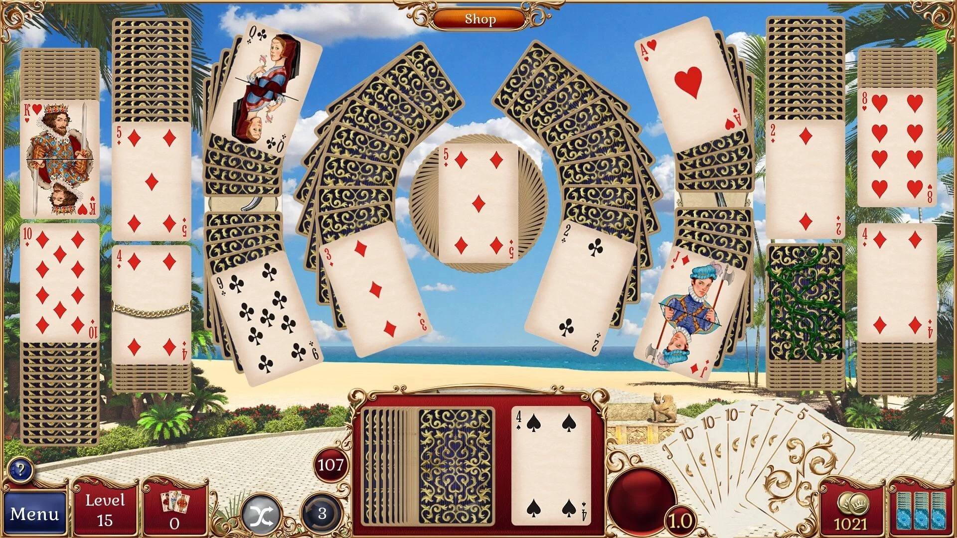 Изображение игры: Jewel Match Solitaire X Collector's Edition