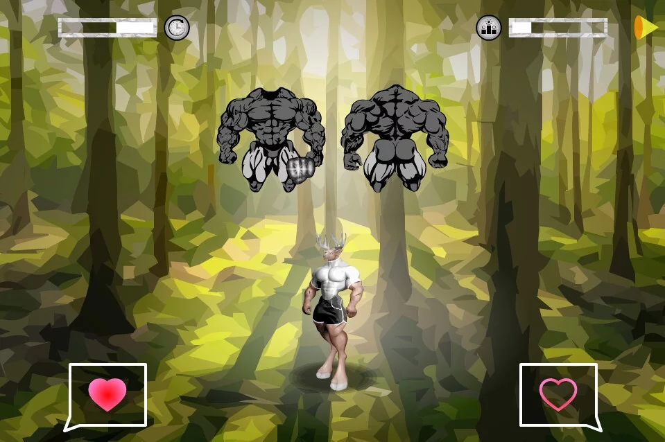 Изображение игры: Beastly Muscles