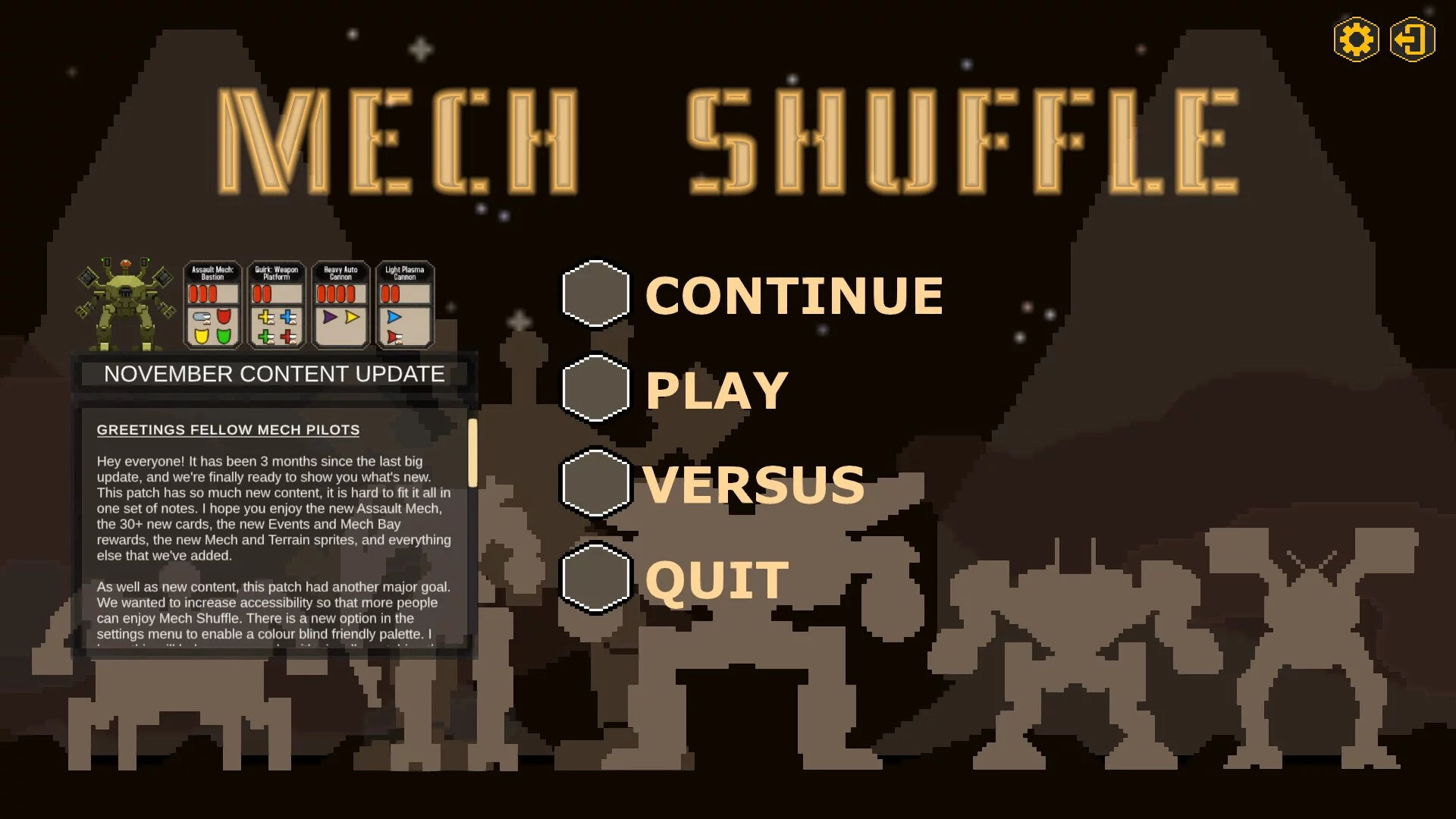 Изображение игры: Mech Shuffle