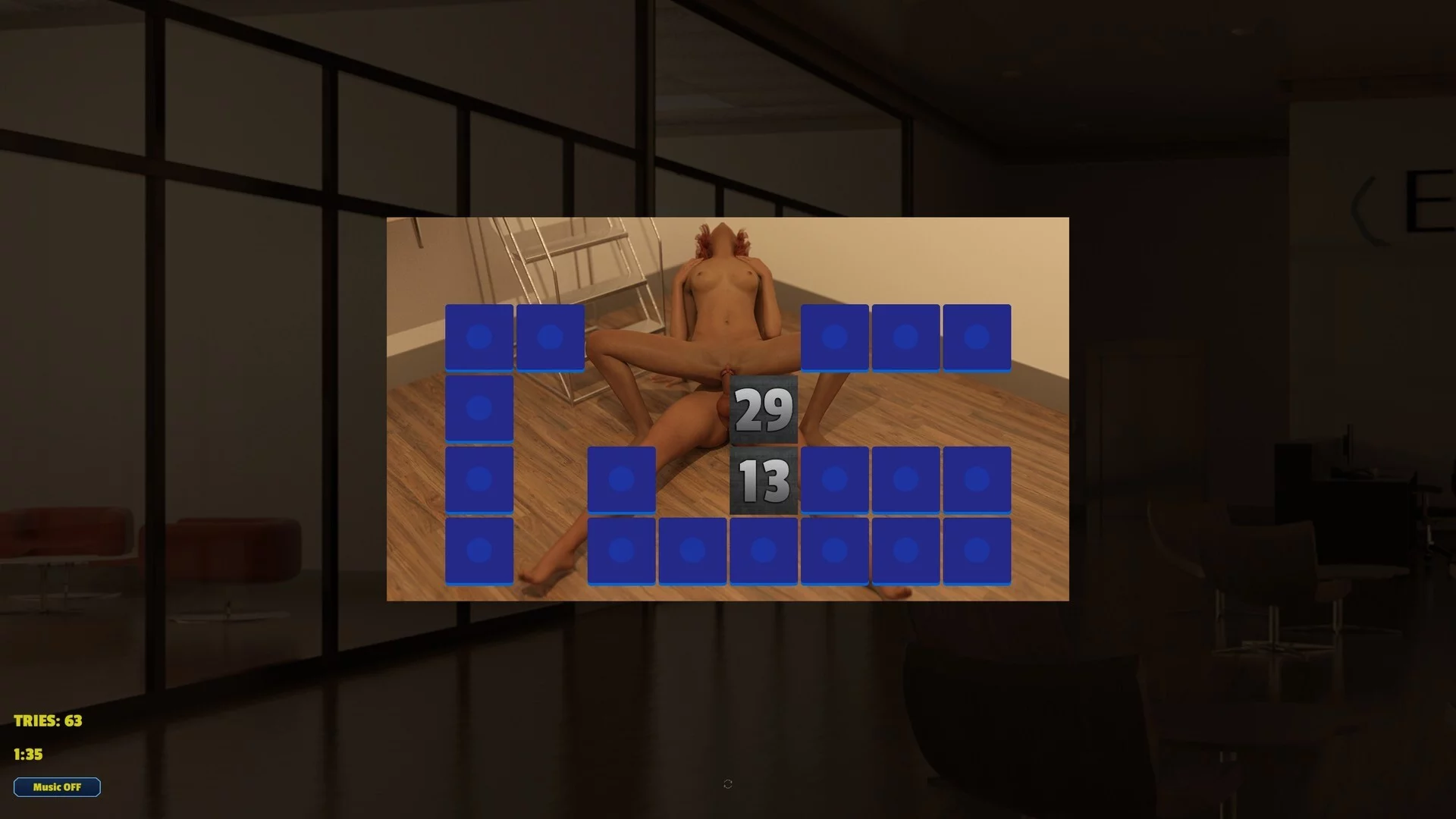 Изображение игры: Memory Puzzle - Futanari Boss