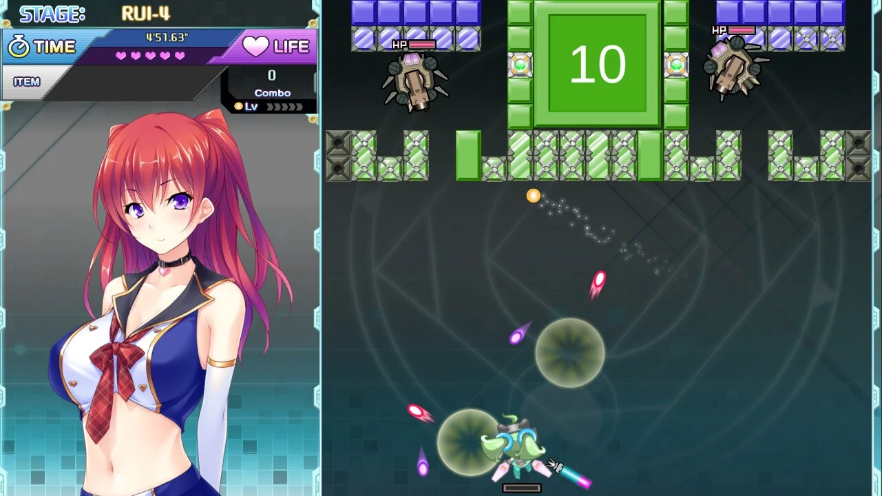 Изображение игры: Pretty Girls Breakout! PLUS