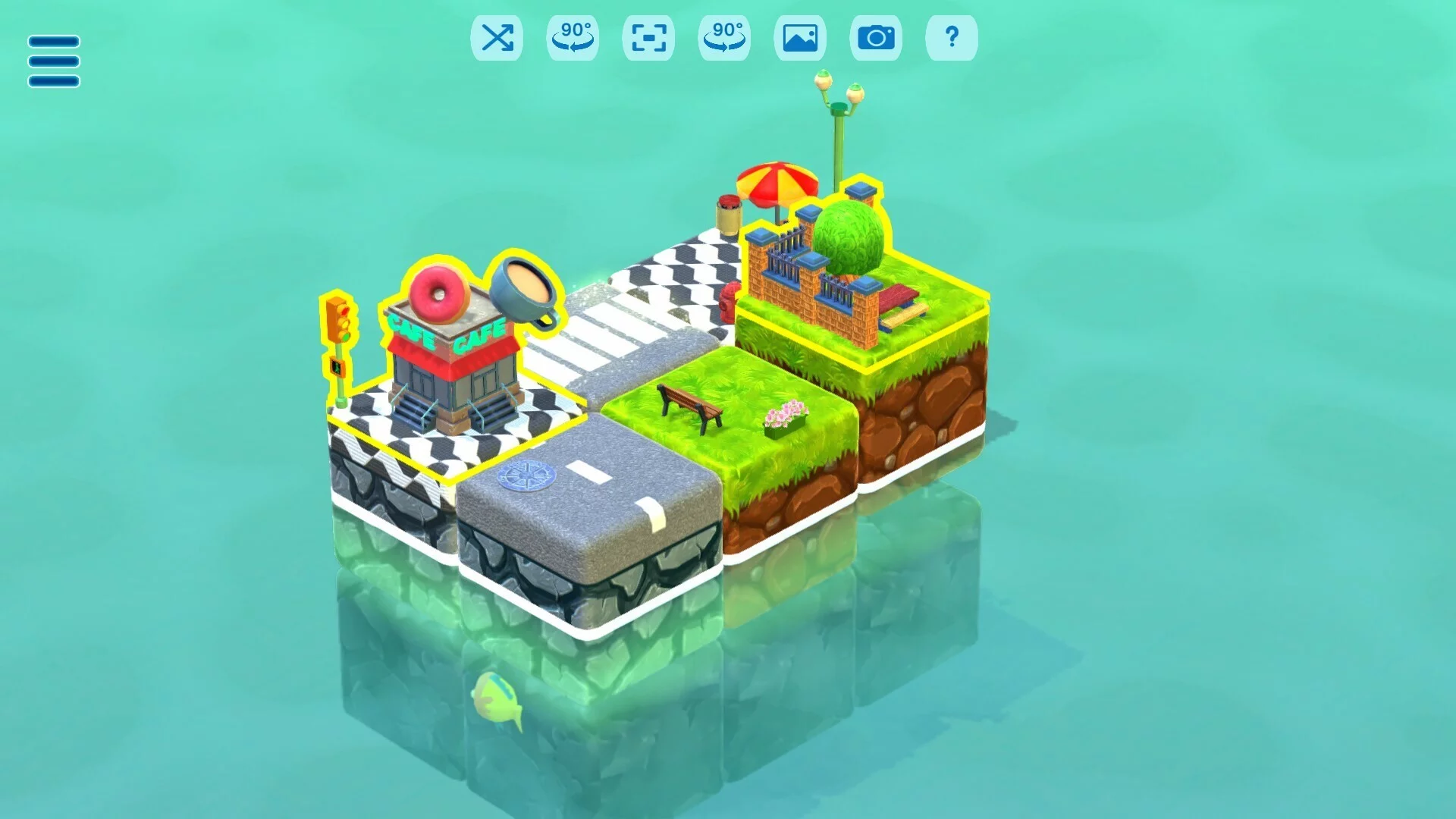 Изображение игры: Island Cities - Jigsaw Puzzle