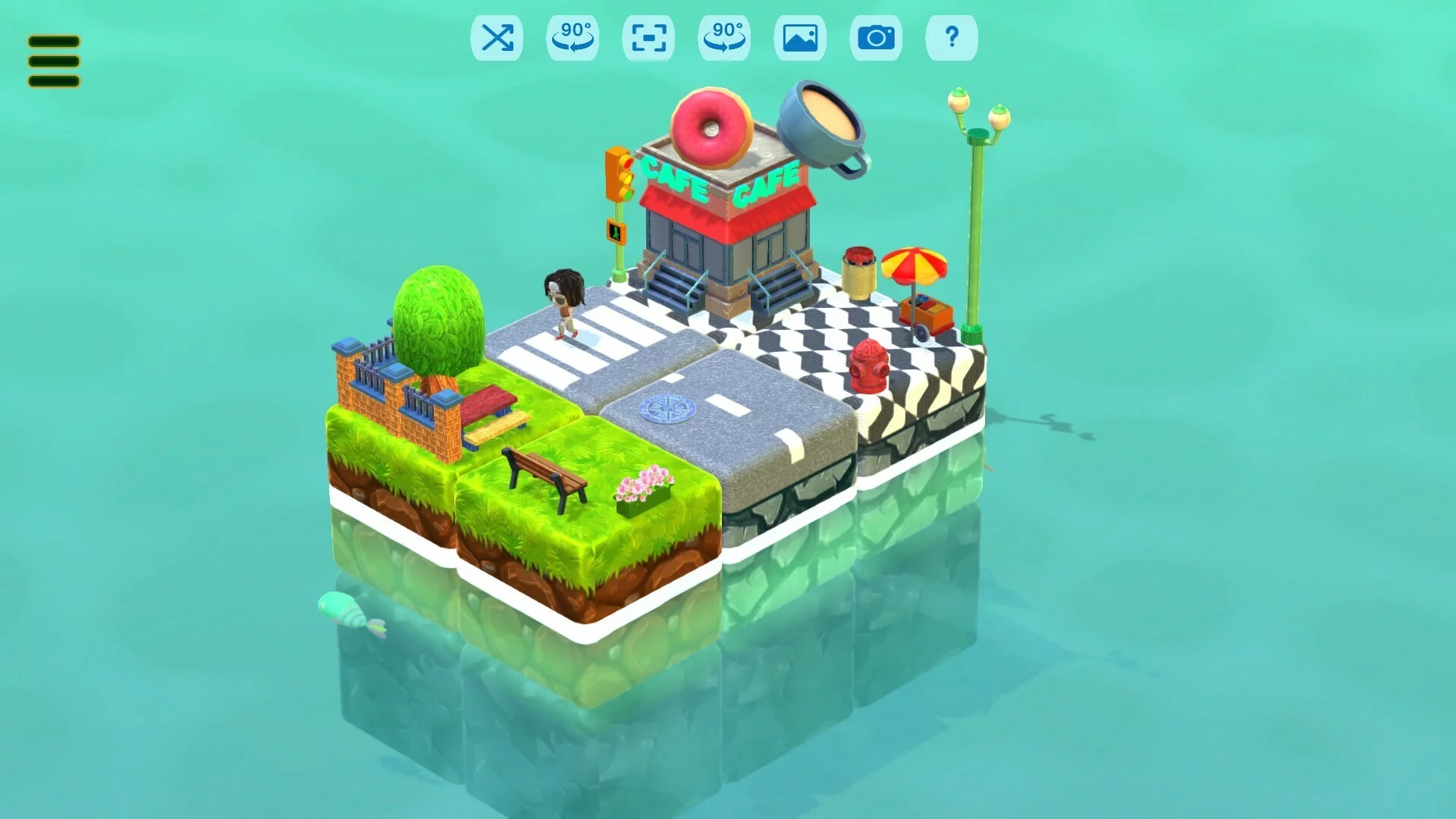 Изображение игры: Island Cities - Jigsaw Puzzle