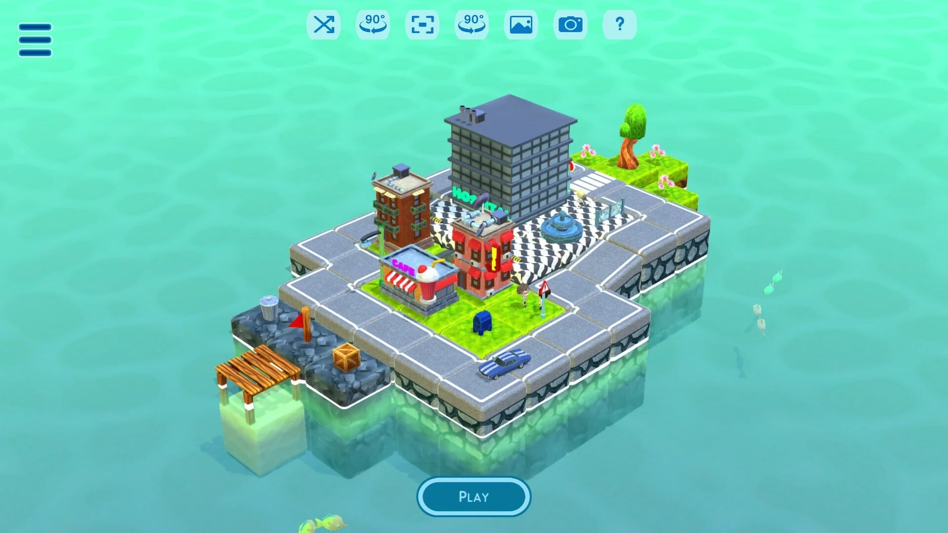 Изображение игры: Island Cities - Jigsaw Puzzle