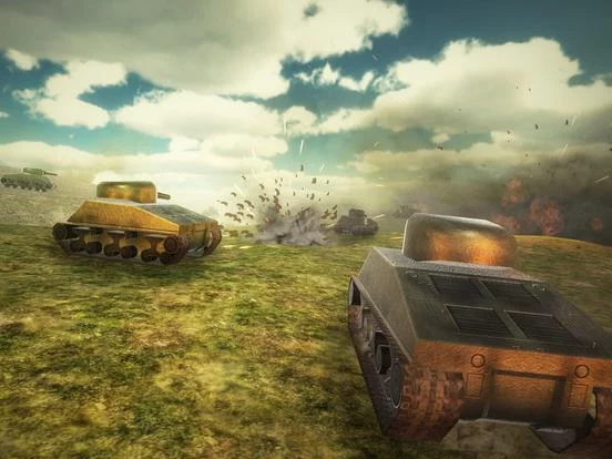 Изображение игры: Battle of Tanks