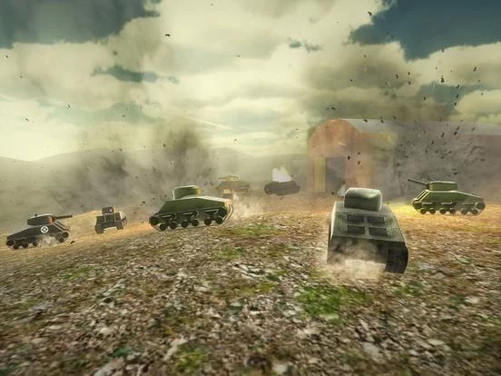 Изображение игры: Battle of Tanks