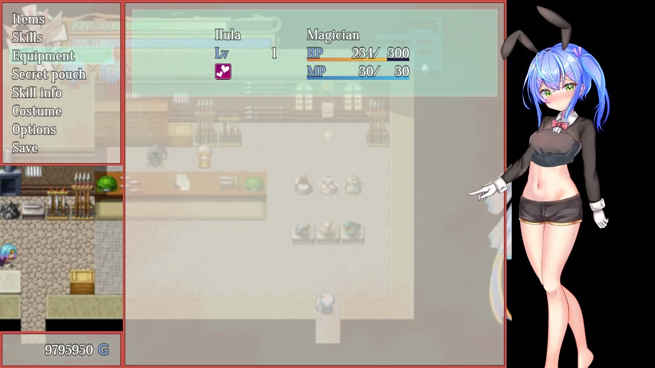 Изображение игры: Senpai and the Mysterious Dungeon
