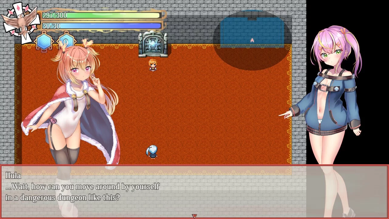 Изображение игры: Senpai and the Mysterious Dungeon