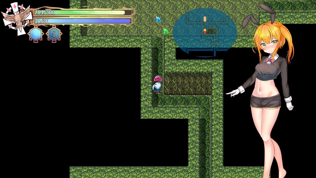 Изображение игры: Senpai and the Mysterious Dungeon