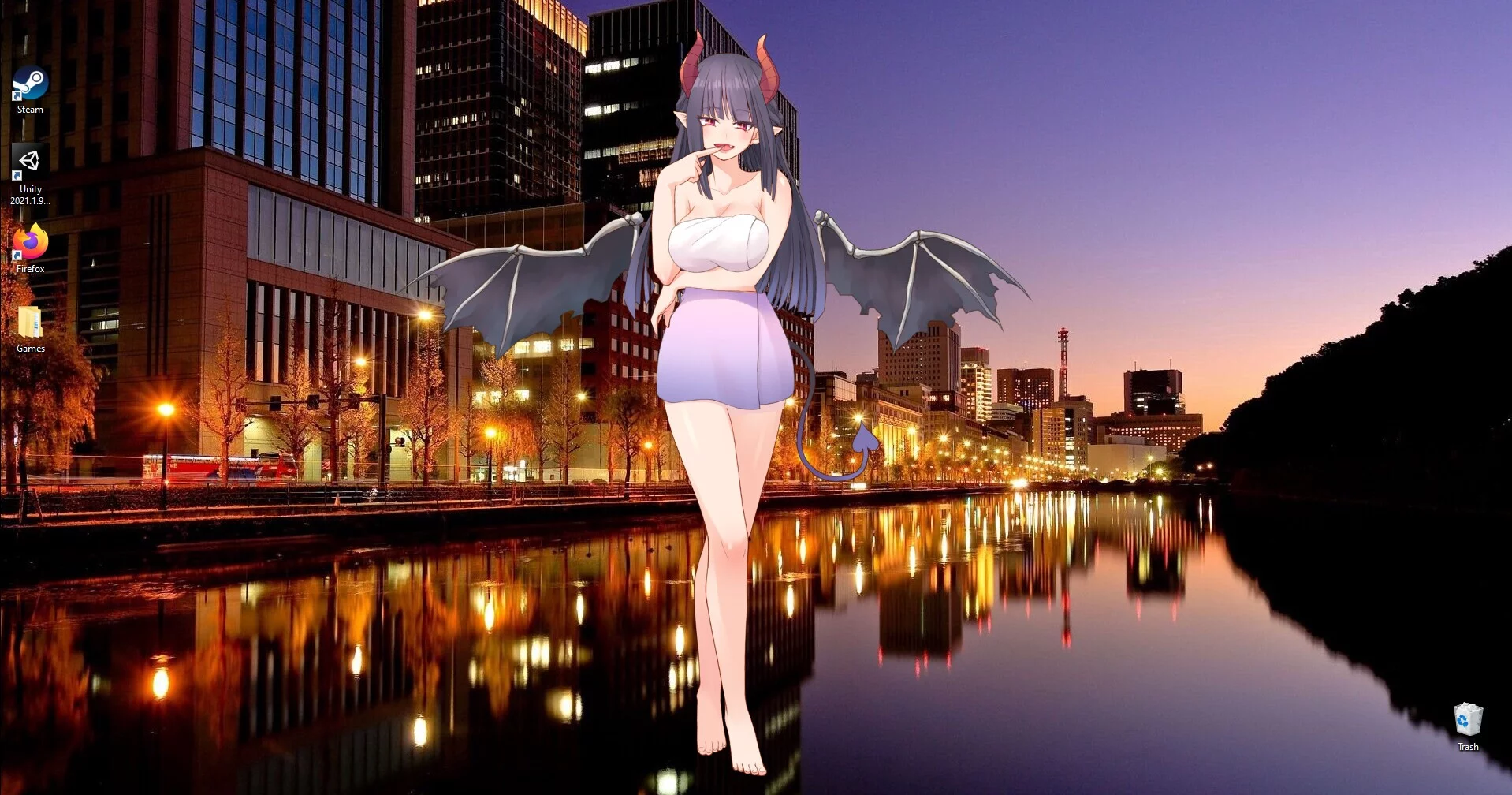 Изображение игры: My Desktop Girlfriend
