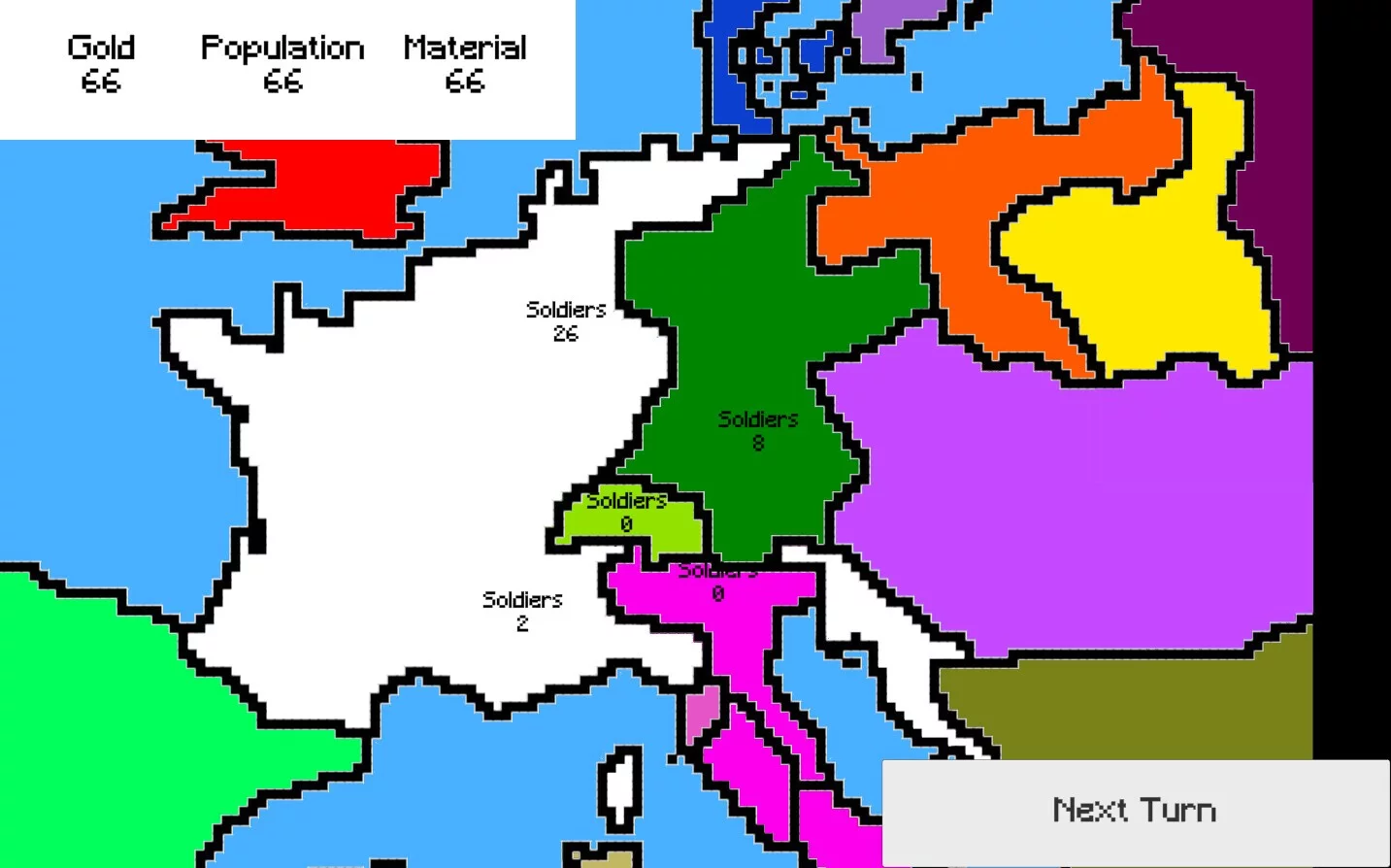 Изображение игры: Conquer: Napoleonic Wars
