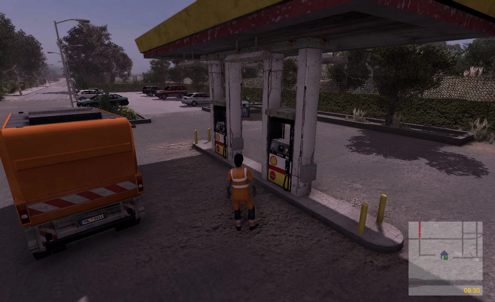 Изображение игры: Street Cleaning Simulator