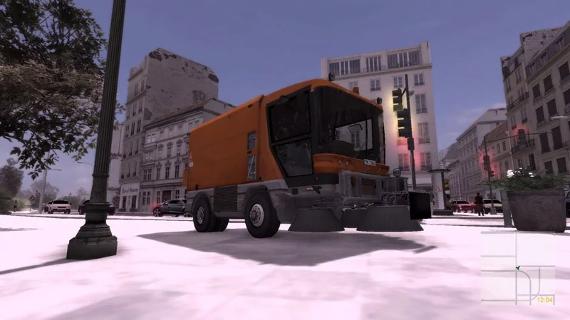 Изображение игры: Street Cleaning Simulator 2011