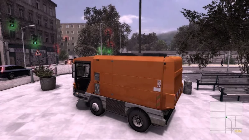 Изображение игры: Street Cleaning Simulator 2011