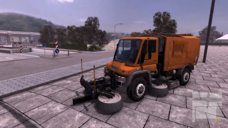 Изображение игры: Street Cleaning Simulator 2011