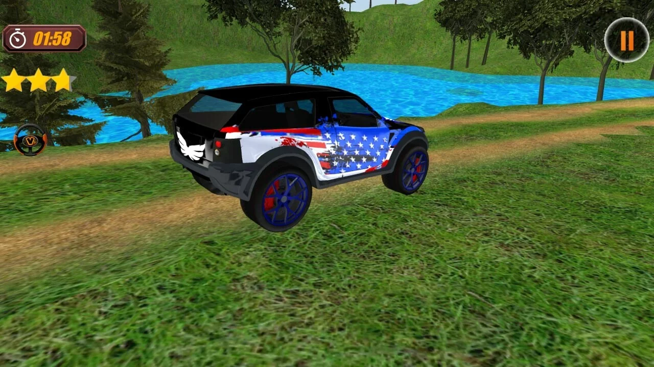 Изображение игры: Jeeps Offroad Simulator