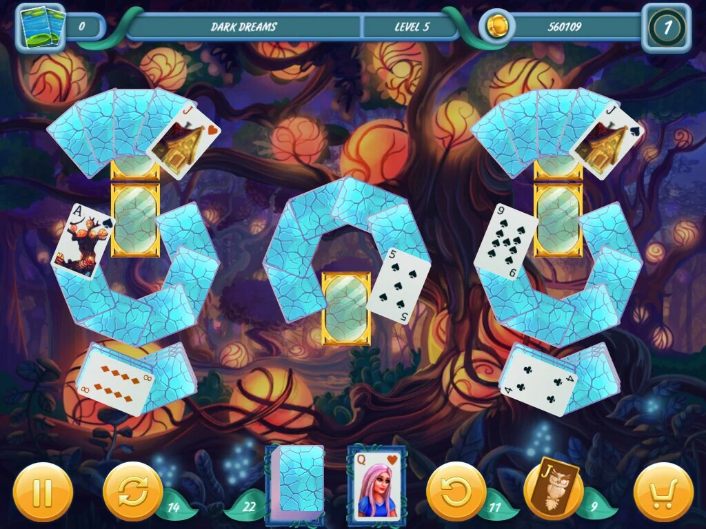 Изображение игры: Mystery Solitaire. Dreamcatcher 3