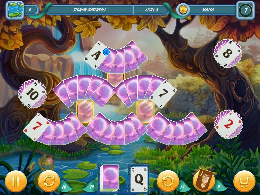 Изображение игры: Mystery Solitaire. Dreamcatcher 3