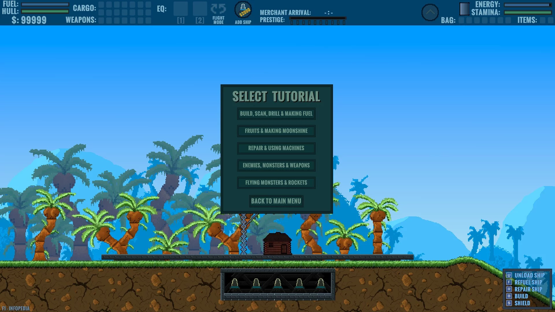 Изображение игры: Space Moonshiner