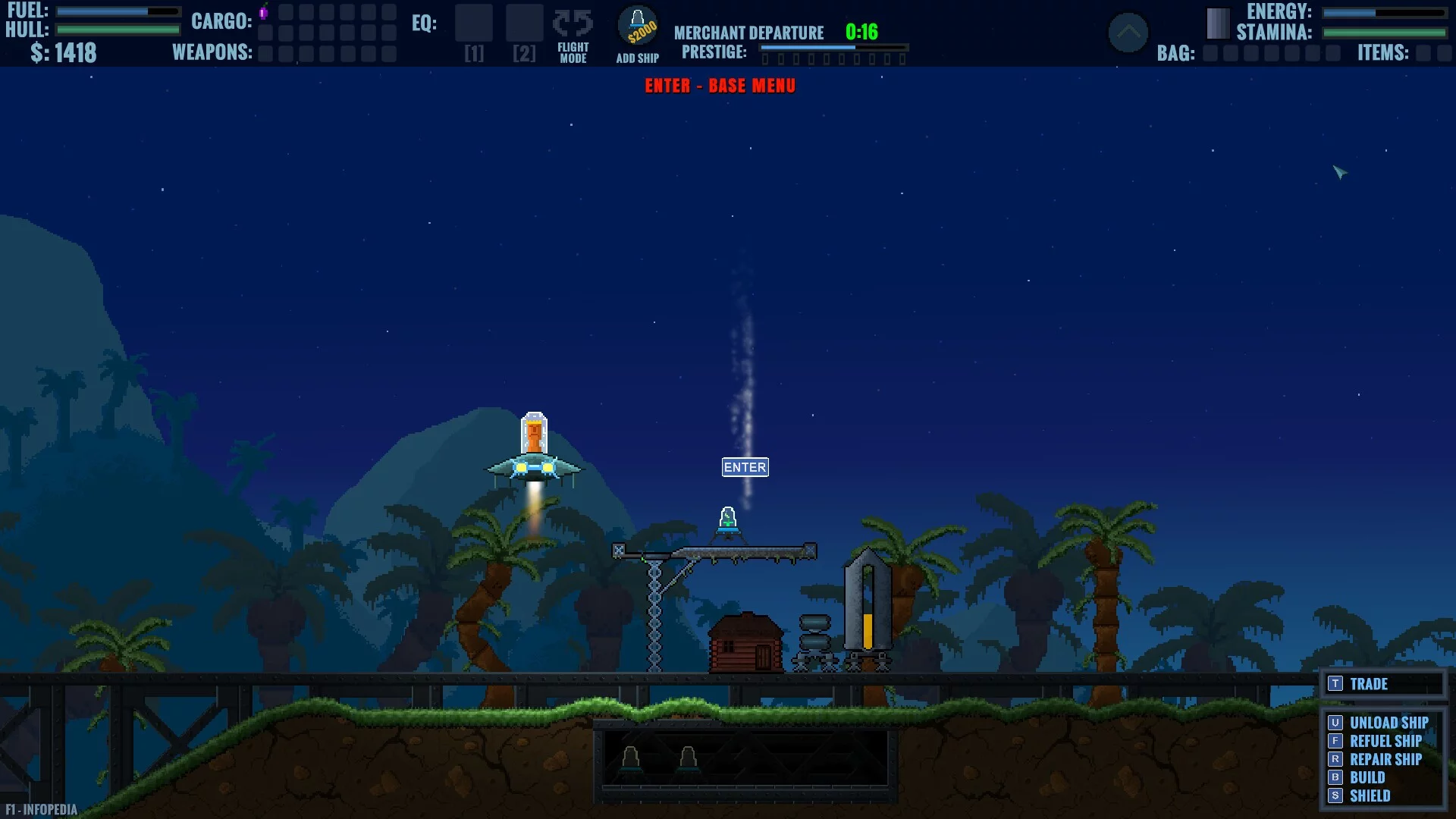 Изображение игры: Space Moonshiner