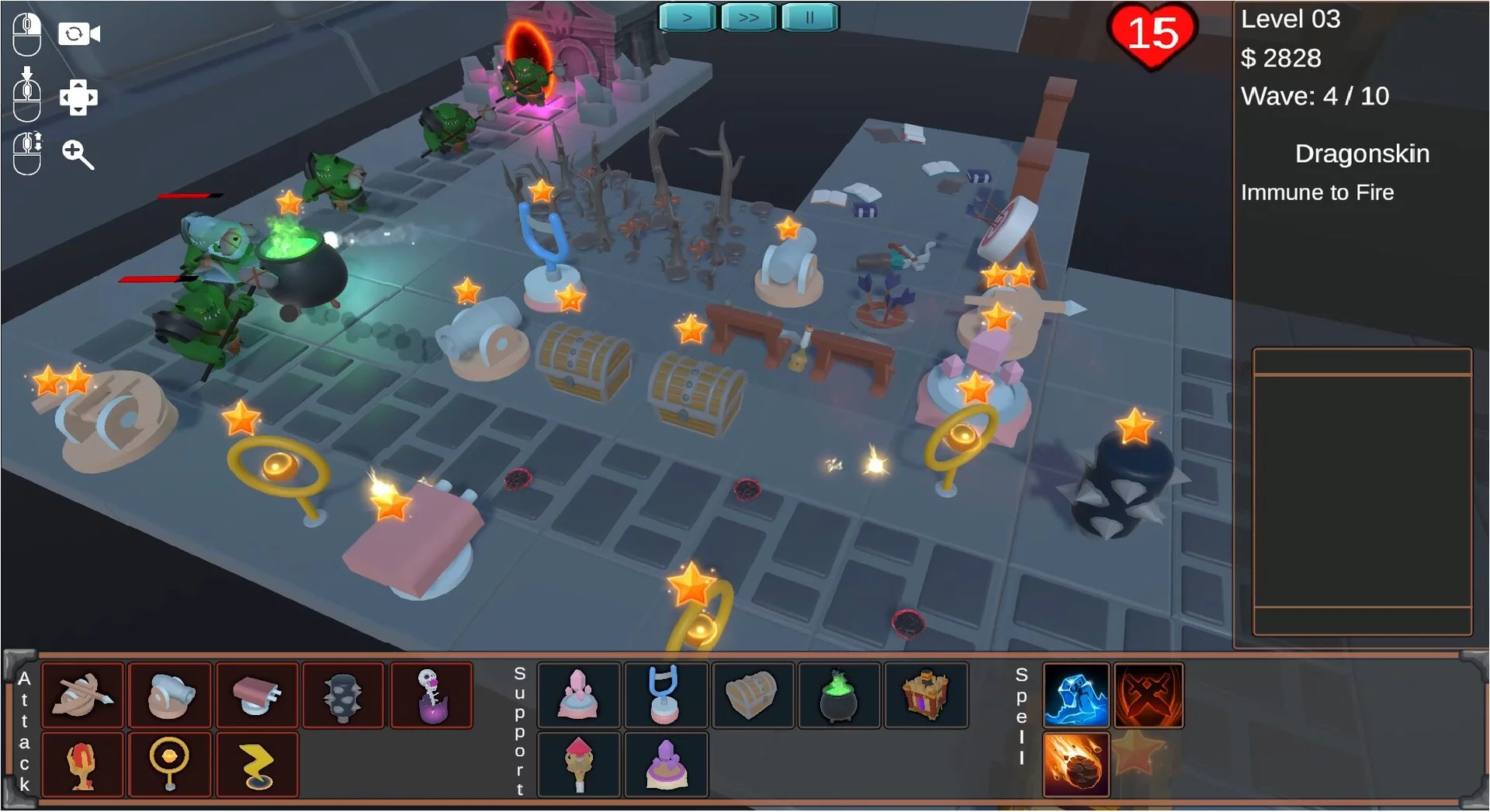 Изображение игры: Tiles and Towers TD