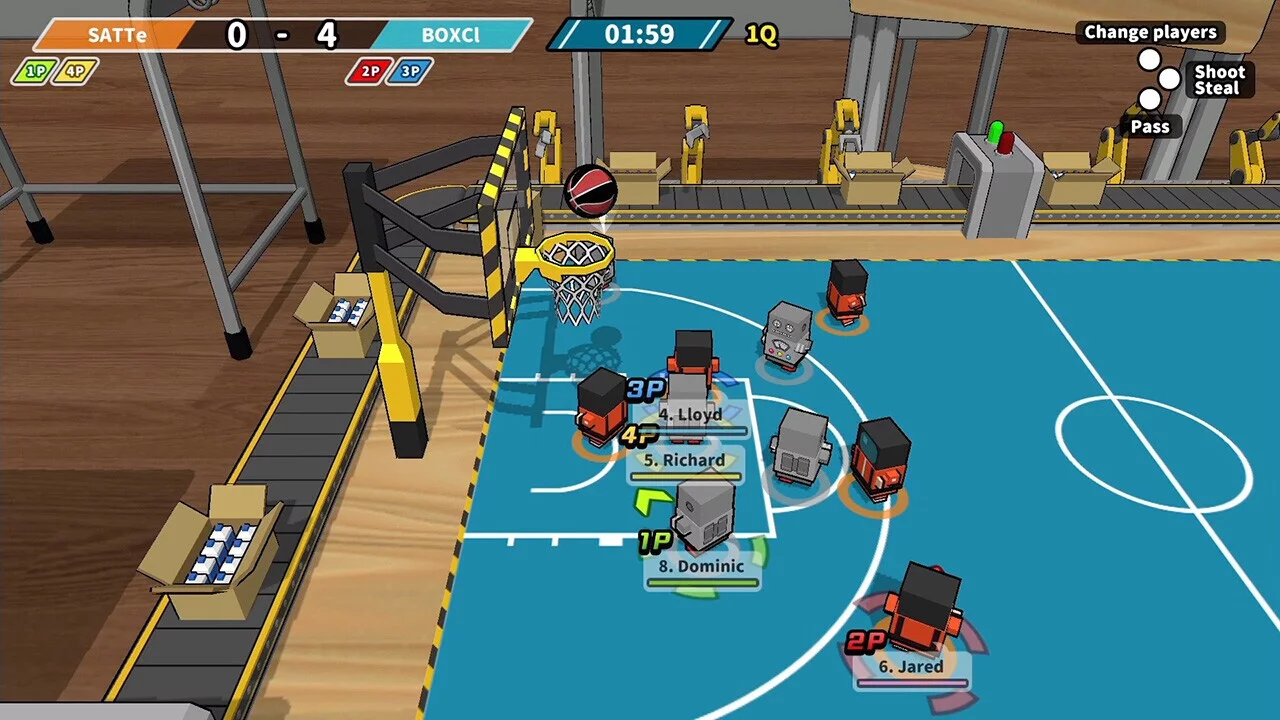 Изображение игры: Desktop Basketball
