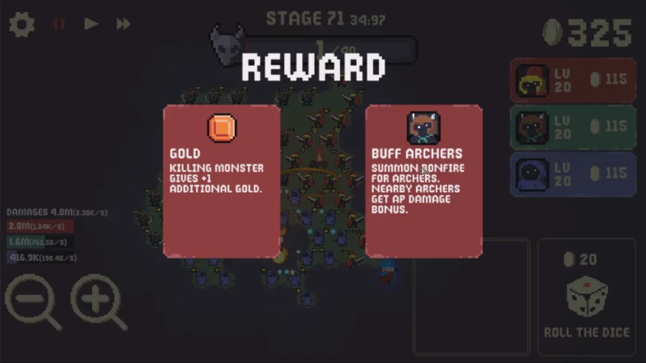 Изображение игры: Infinite Random Defense