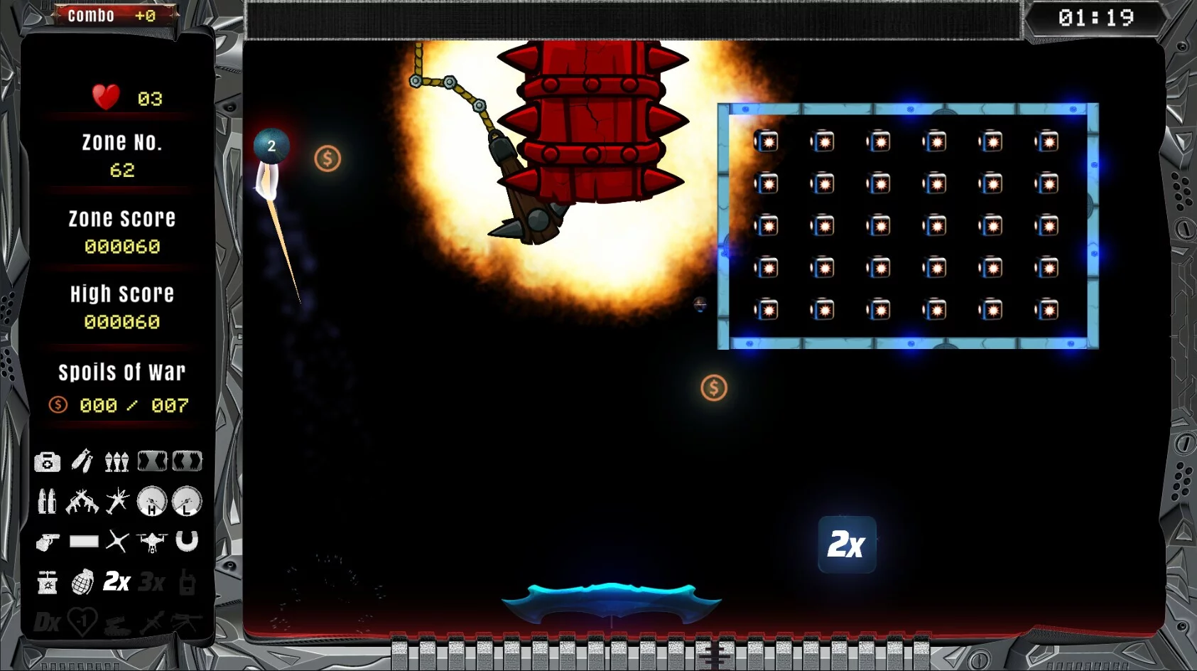 Изображение игры: Bricks Breaker | Uncatchable Homers Master