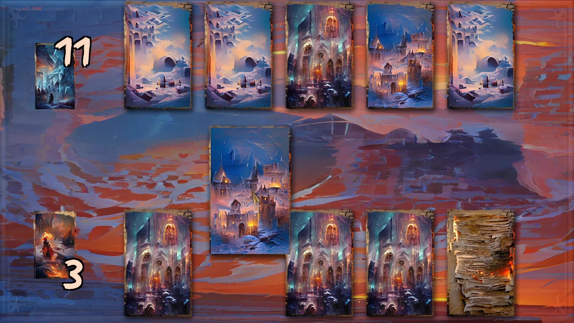 Изображение игры: Deck of Life: No Turns, Individual Card Permadeath