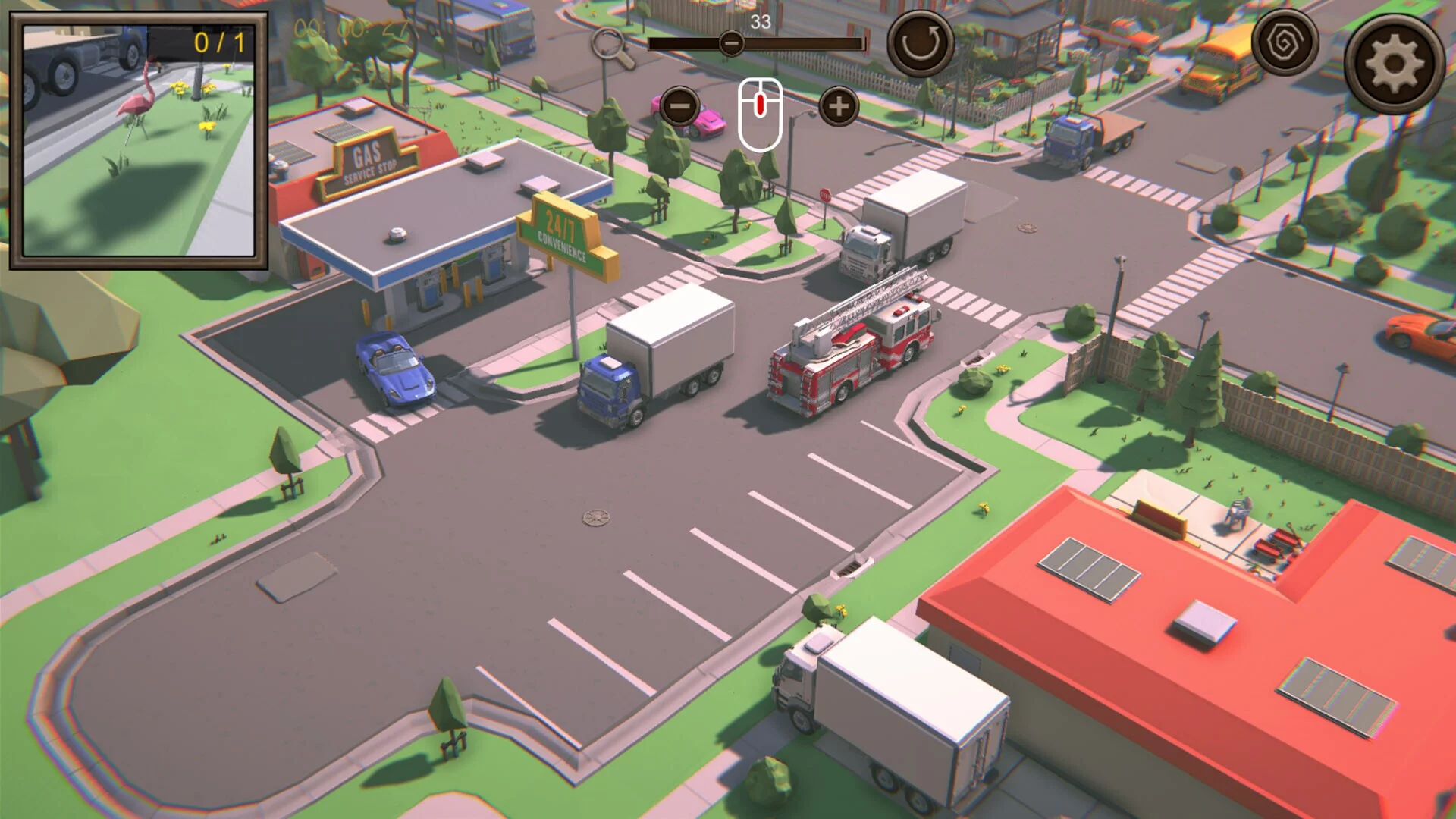 Изображение игры: Hidden Village Top-Down 3D