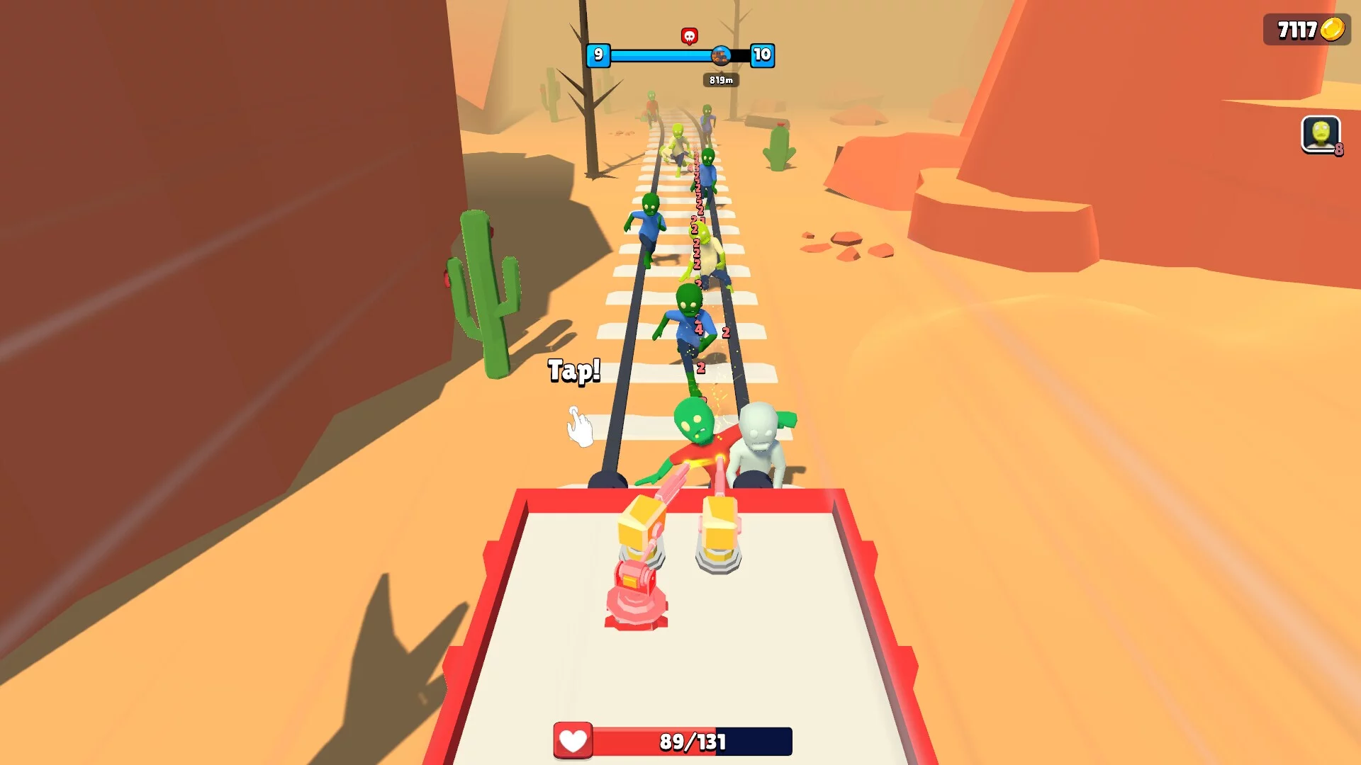 Изображение игры: Next Station: Zombies