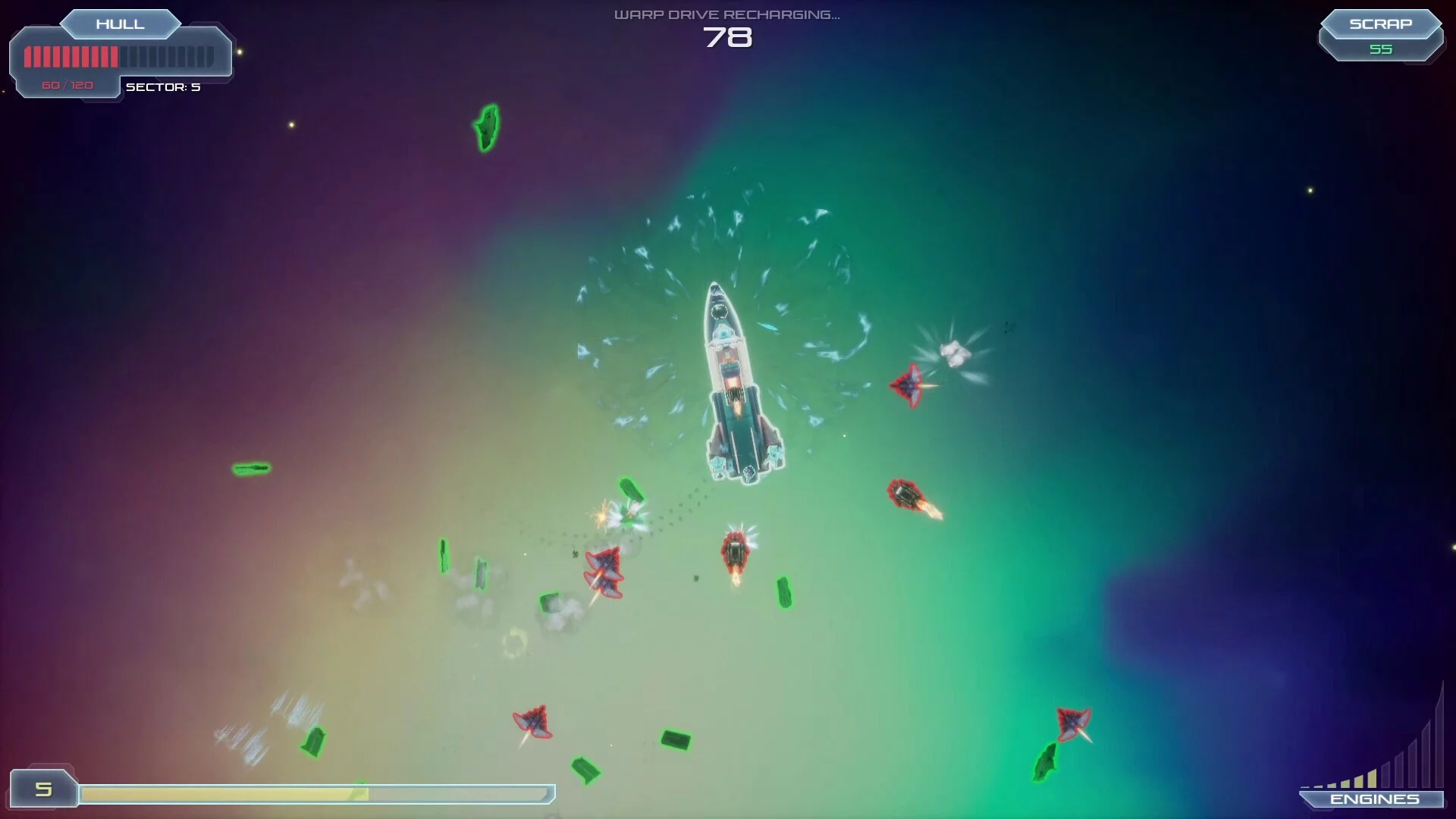 Изображение игры: Light Speed Ride Out