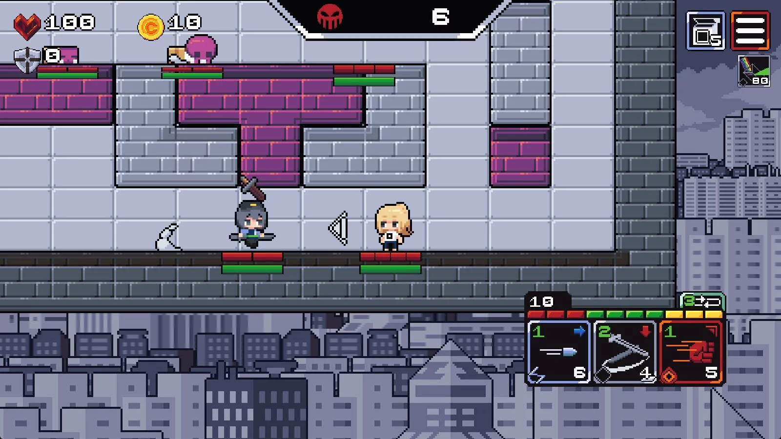 Изображение игры: Split square