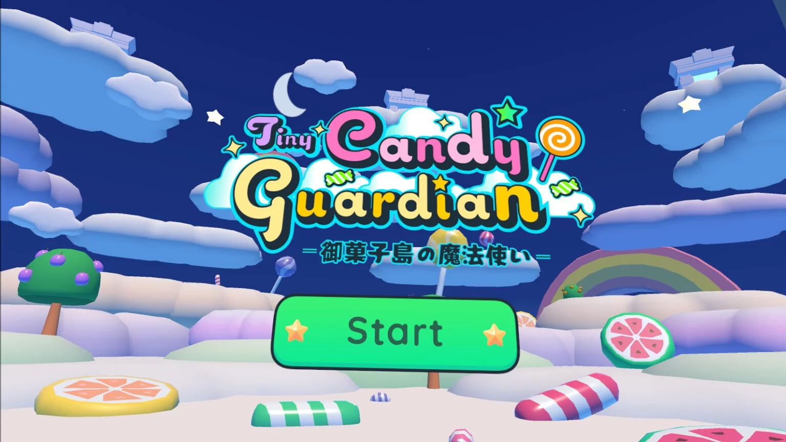 Изображение игры: Tiny Candy Guardian 御菓子島の魔法使い