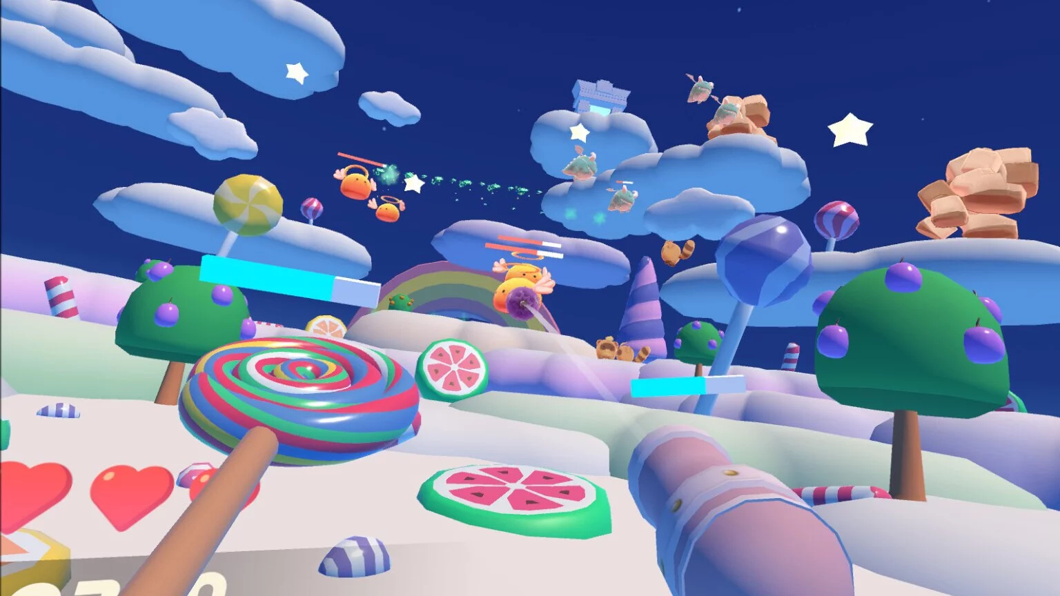 Изображение игры: Tiny Candy Guardian 御菓子島の魔法使い
