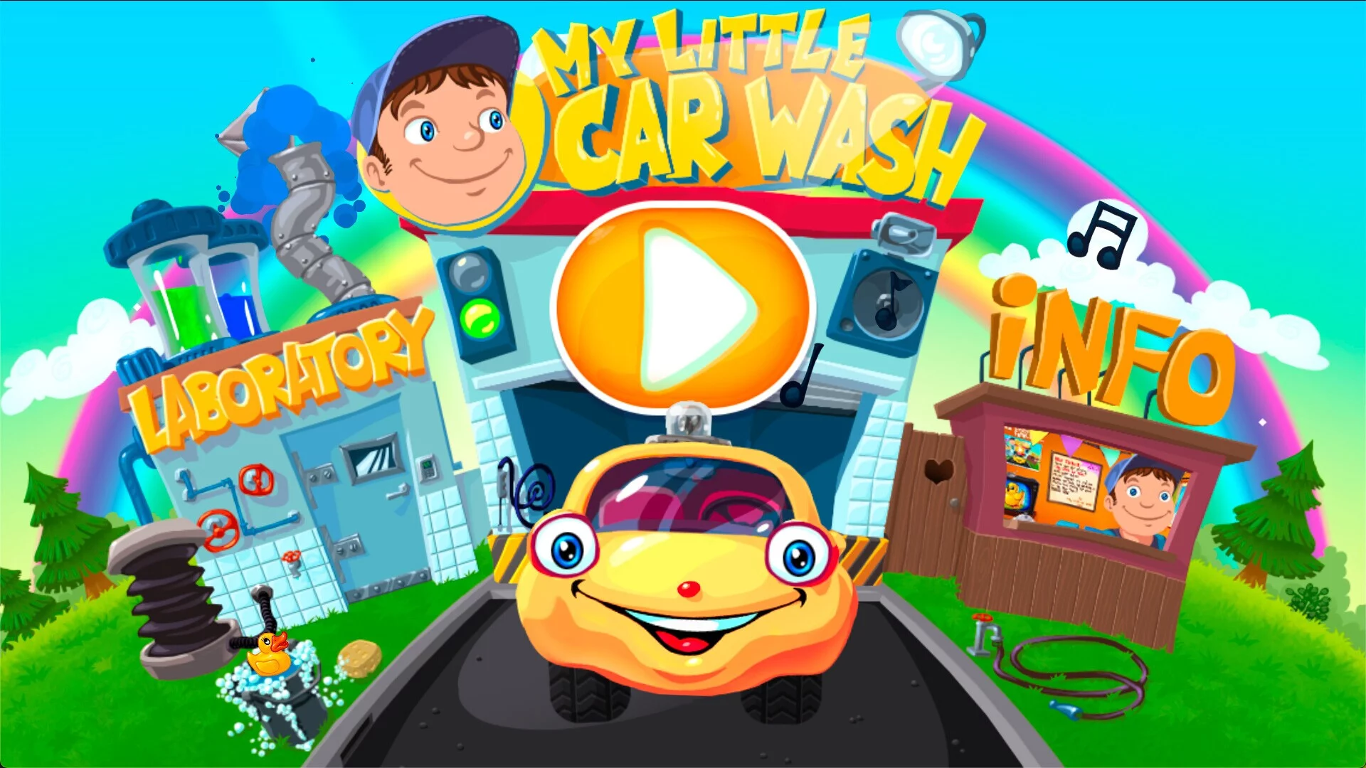 Изображение игры: My Little Car Wash - Cars & Trucks Roleplaying Game for Kids