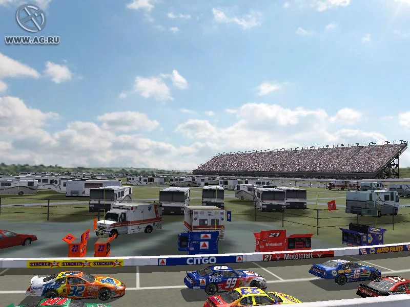 Изображение игры: NASCAR Thunder 2004