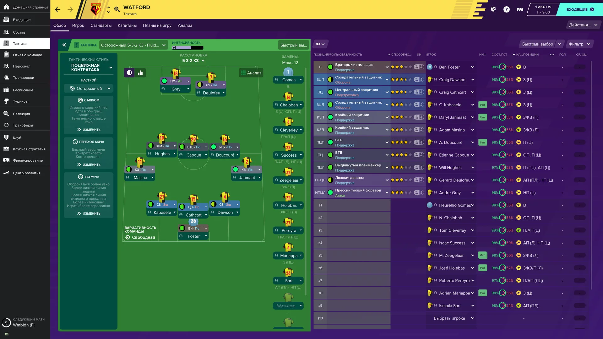 Изображение игры: Football Manager 2020 Touch