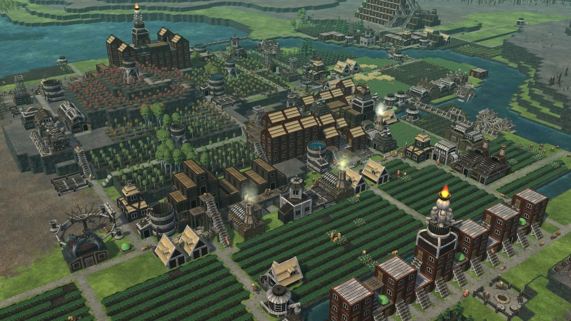 Изображение игры: Timberborn Demo
