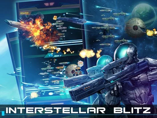 Изображение игры: Galaxy At War Online
