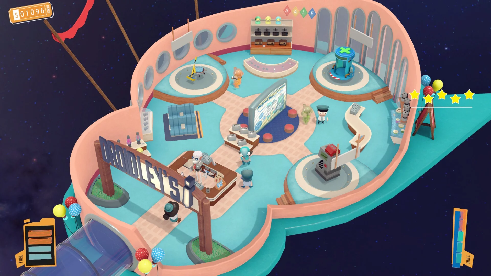 Изображение игры: Spacelines from the Far Out - Captain's Prologue