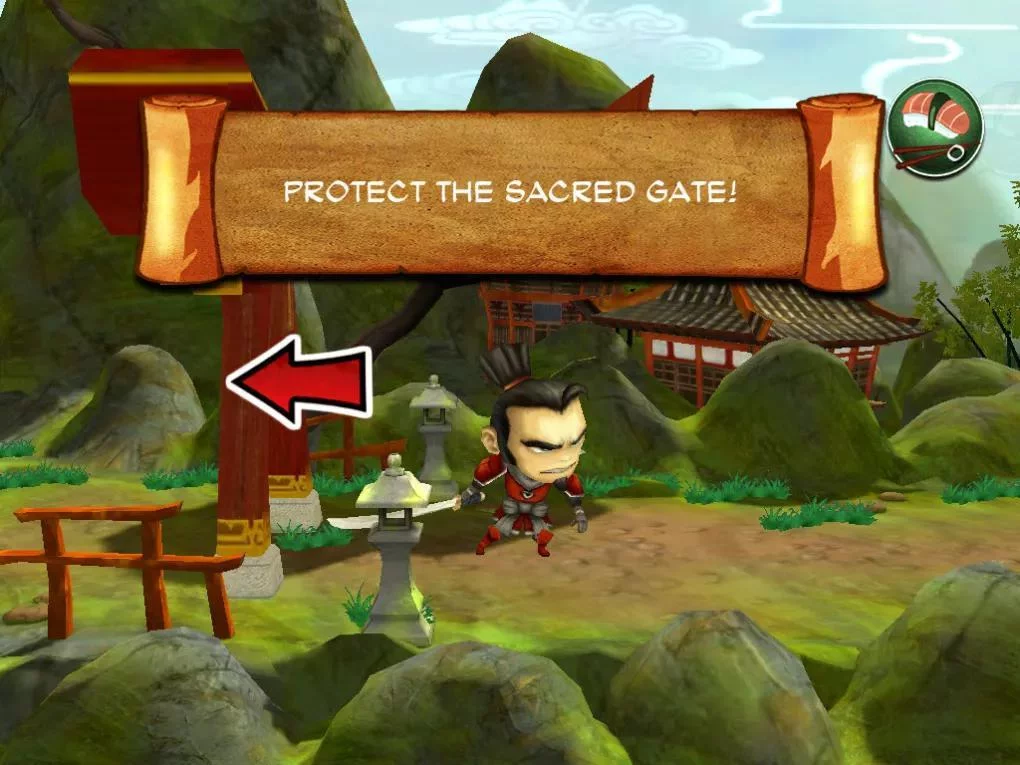 Изображение игры: Samurai vs Zombies Defense