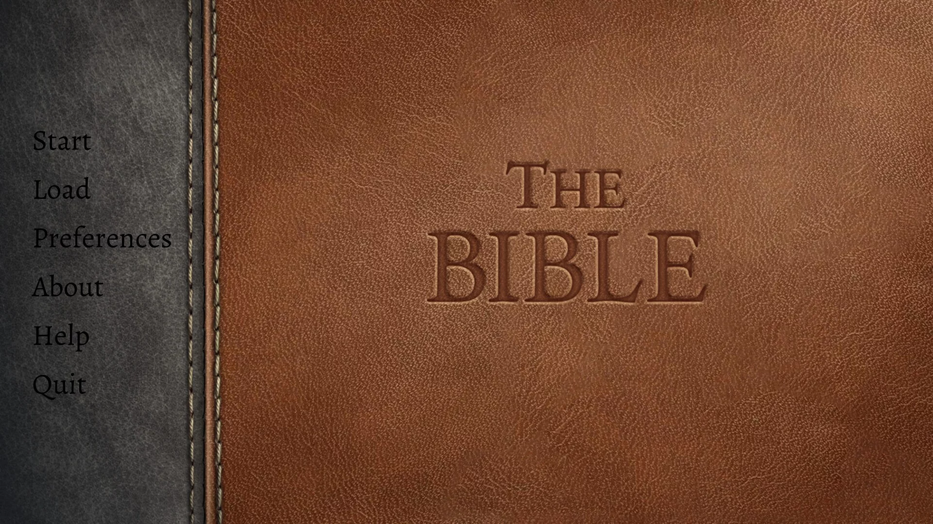 Изображение игры: The Bible