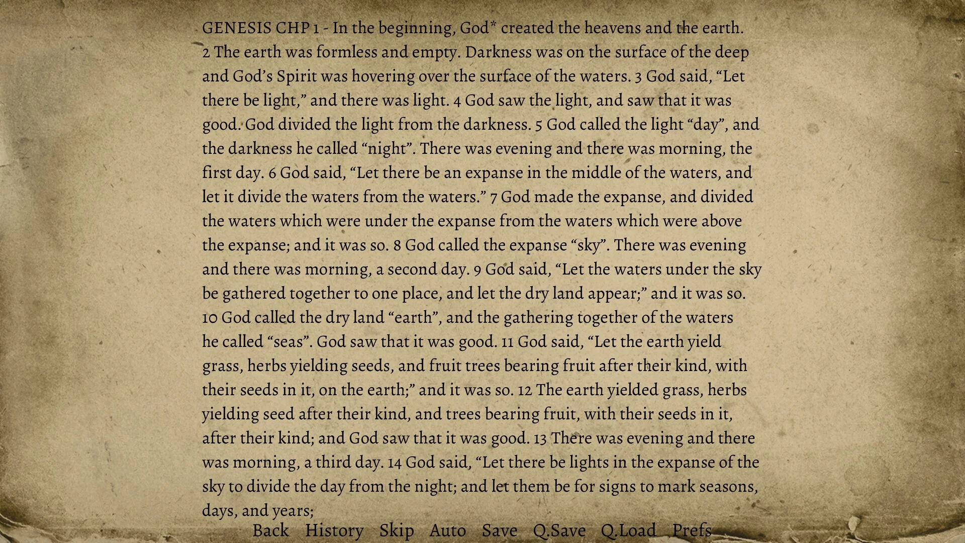 Изображение игры: The Bible