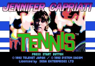 Изображение игры: Jennifer Capriati Tennis