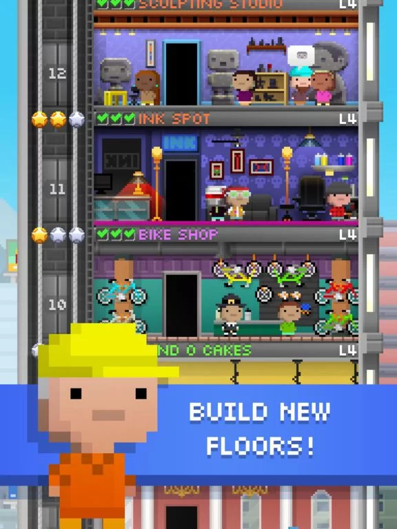 Изображение игры: Tiny Tower