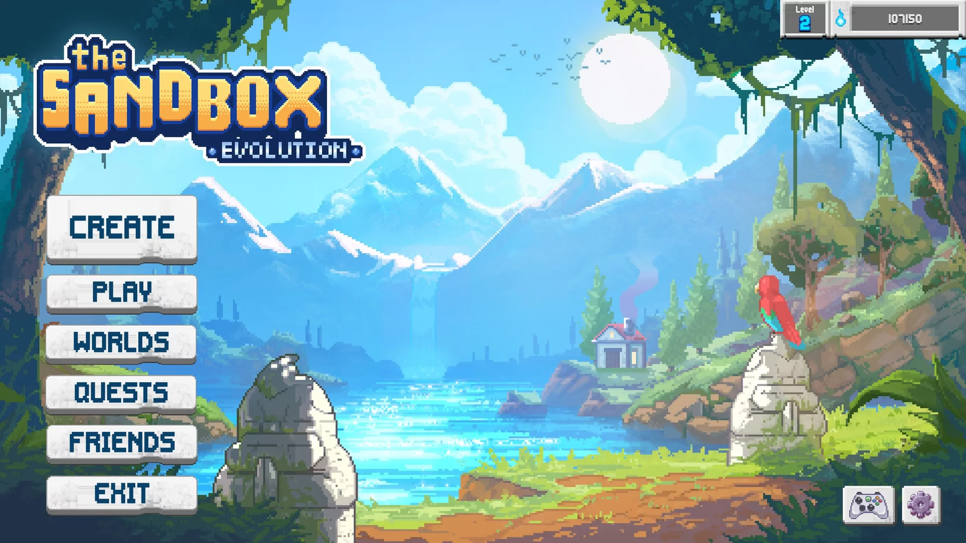 Изображение игры: The Sandbox Evolution - Craft a 2D Pixel Universe!