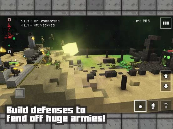Изображение игры: Block Fortress: War