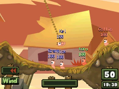 Изображение игры: Worms: Open Warfare 2